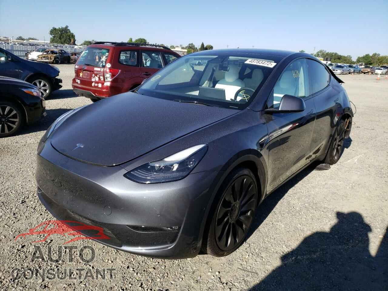 TESLA MODEL Y 2022 - 7SAYGDEF5NF391421