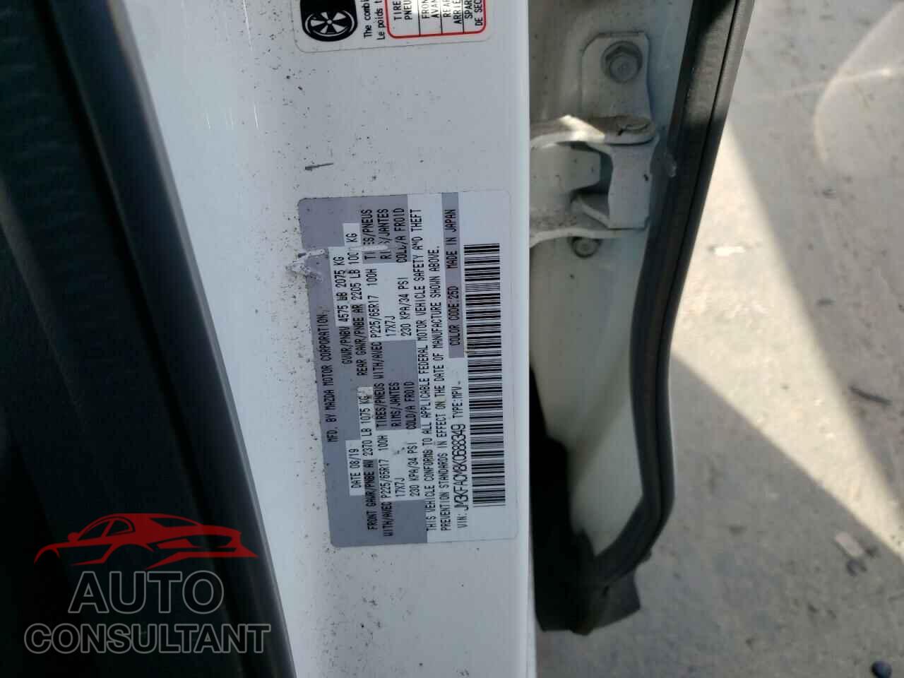 MAZDA CX-5 2019 - JM3KFACM8K0688349