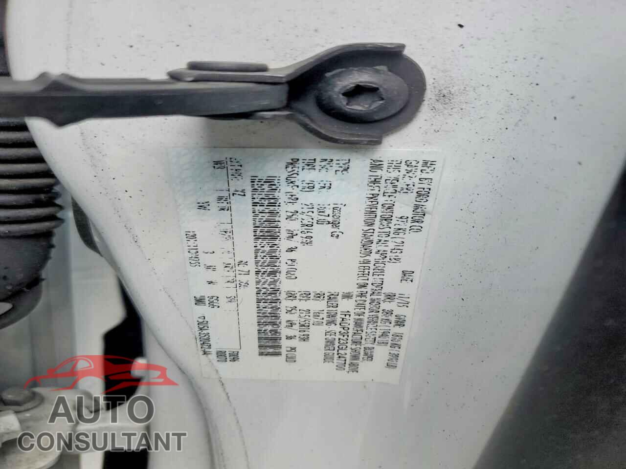 FORD FOCUS 2016 - 1FADP3F23GL247700