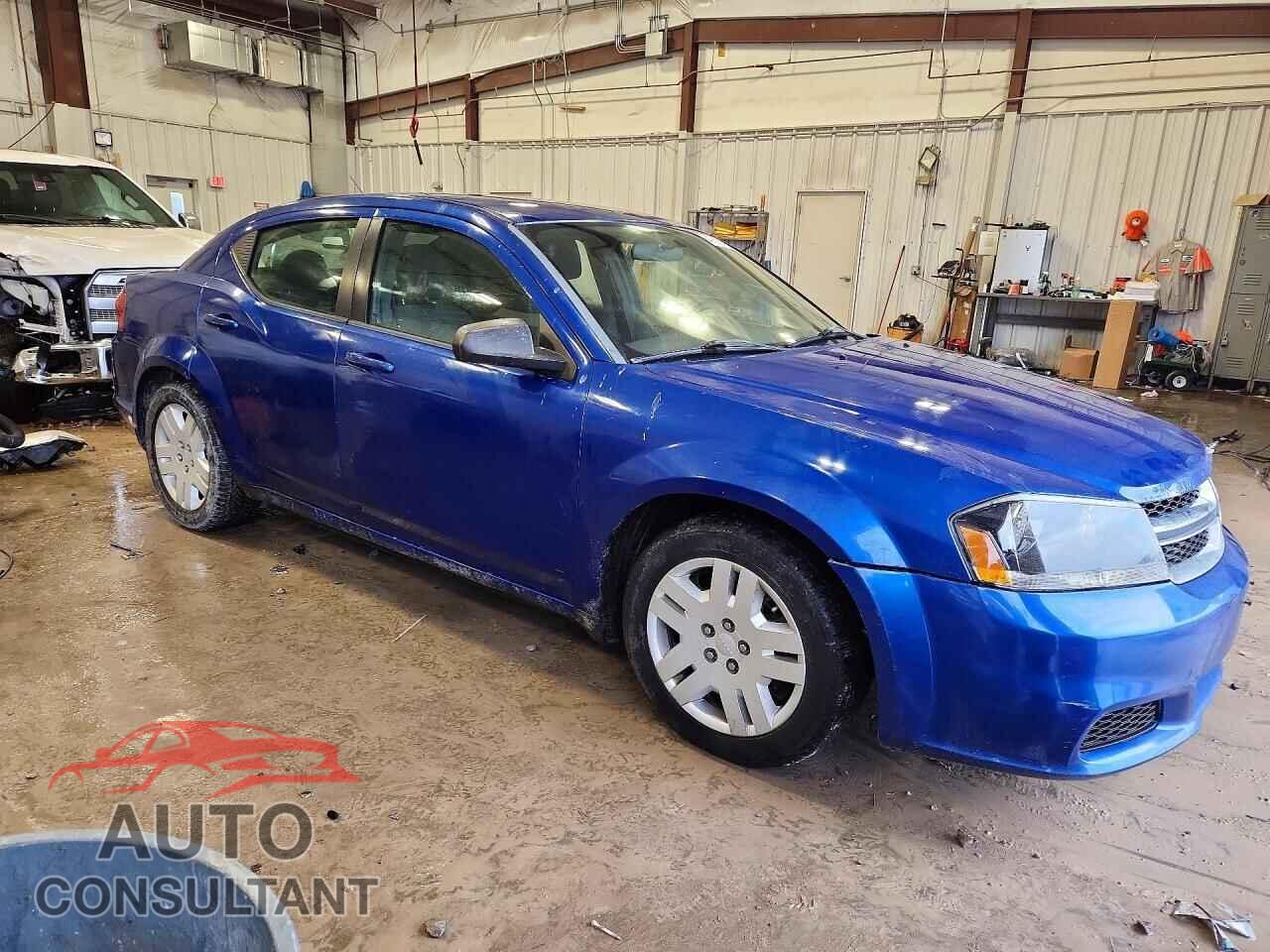 DODGE AVENGER 2012 - 1C3CDZAB2CN177358