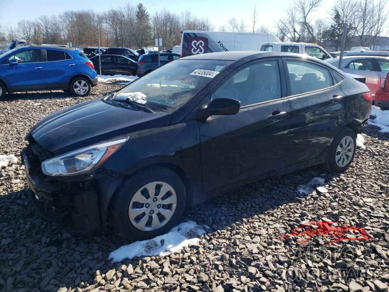 HYUNDAI ACCENT 2017 - KMHCT4AE9HU352340