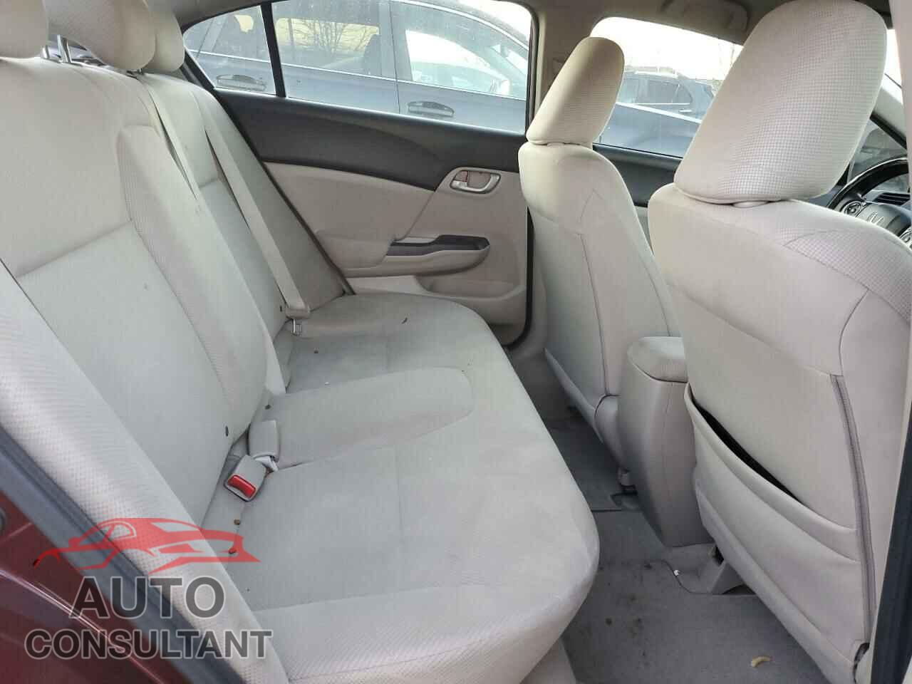 HONDA CIVIC 2012 - 19XFB2F59CE362357