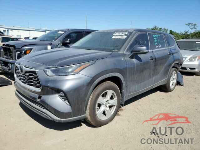 TOYOTA HIGHLANDER 2023 - 5TDKDRBH1PS014016