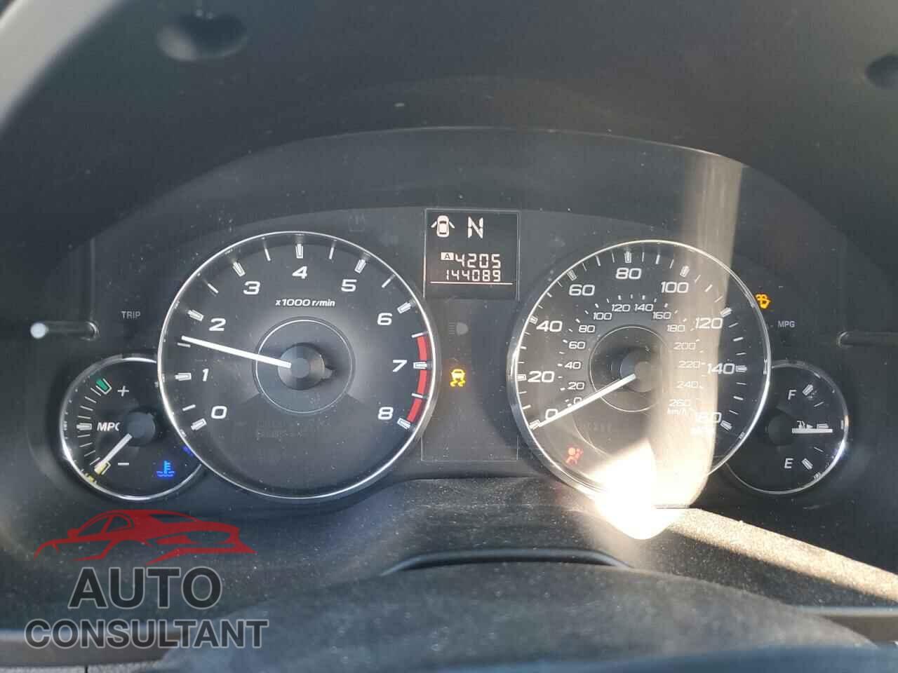 SUBARU OUTBACK 2012 - 4S4BRDKC4C2249905