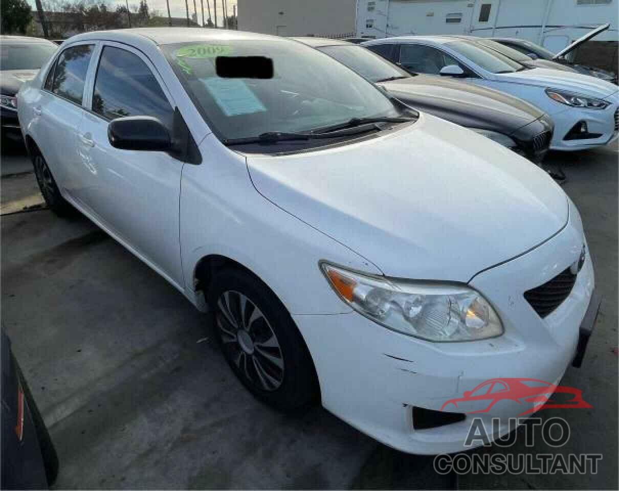 TOYOTA COROLLA 2009 - JTDBL40E79J015928