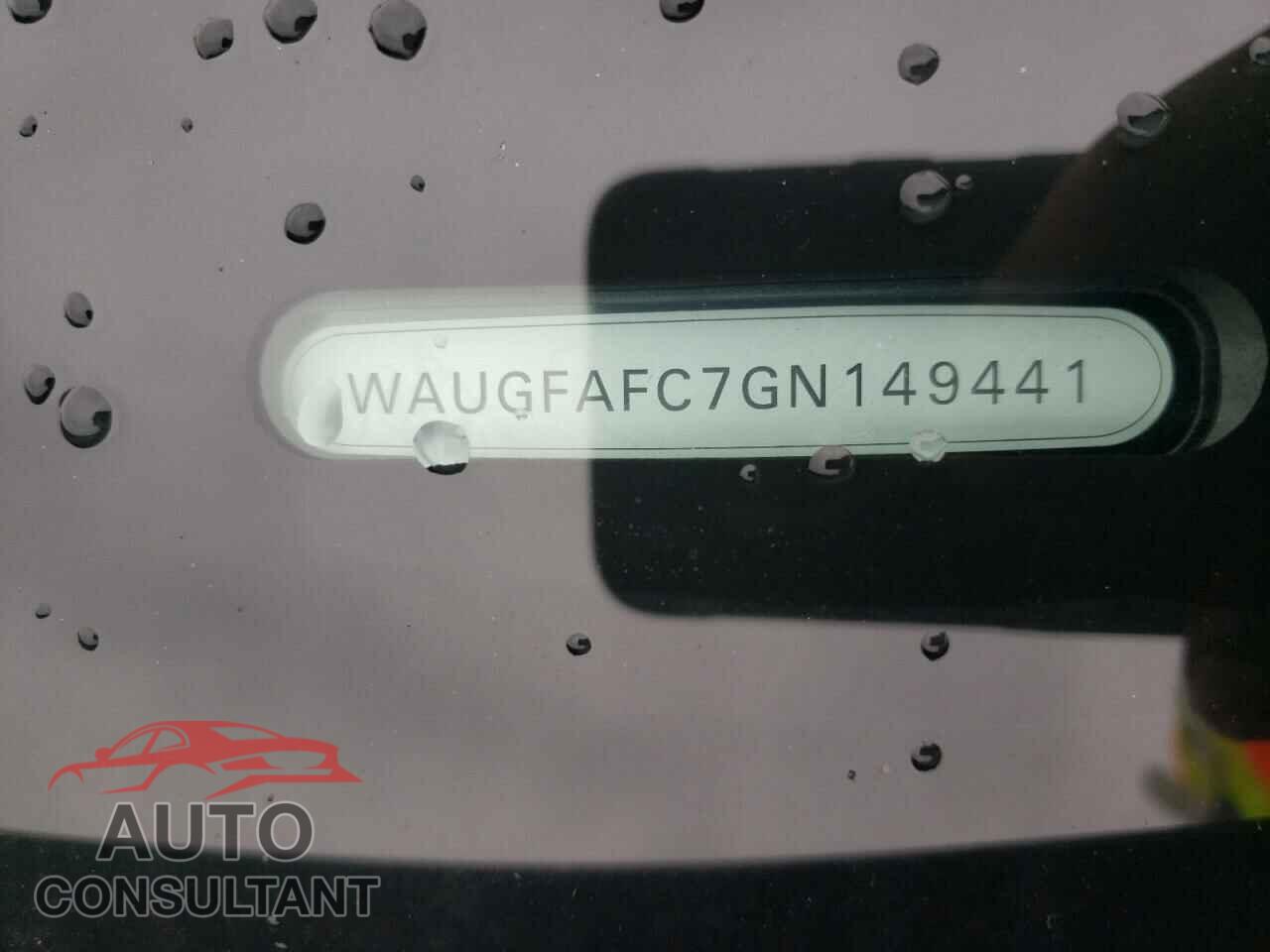 AUDI A6 2016 - WAUGFAFC7GN149441