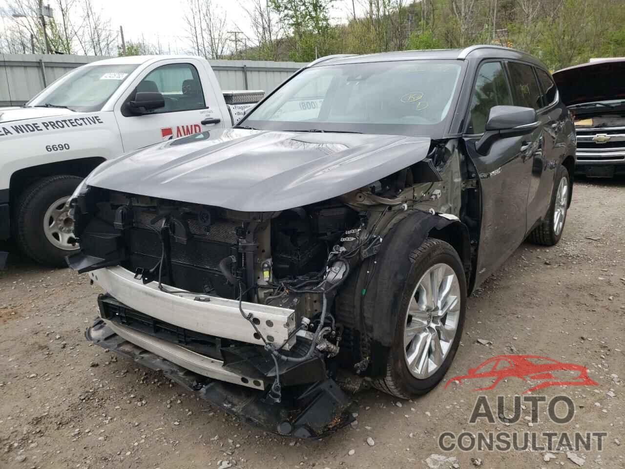 TOYOTA HIGHLANDER 2021 - 5TDXBRCH8MS017100