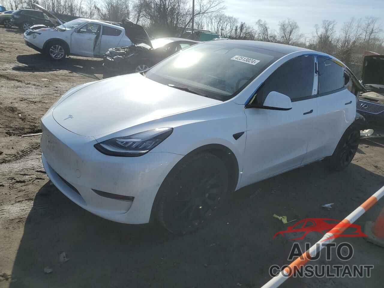 TESLA MODEL Y 2022 - 7SAYGAEE9NF489339