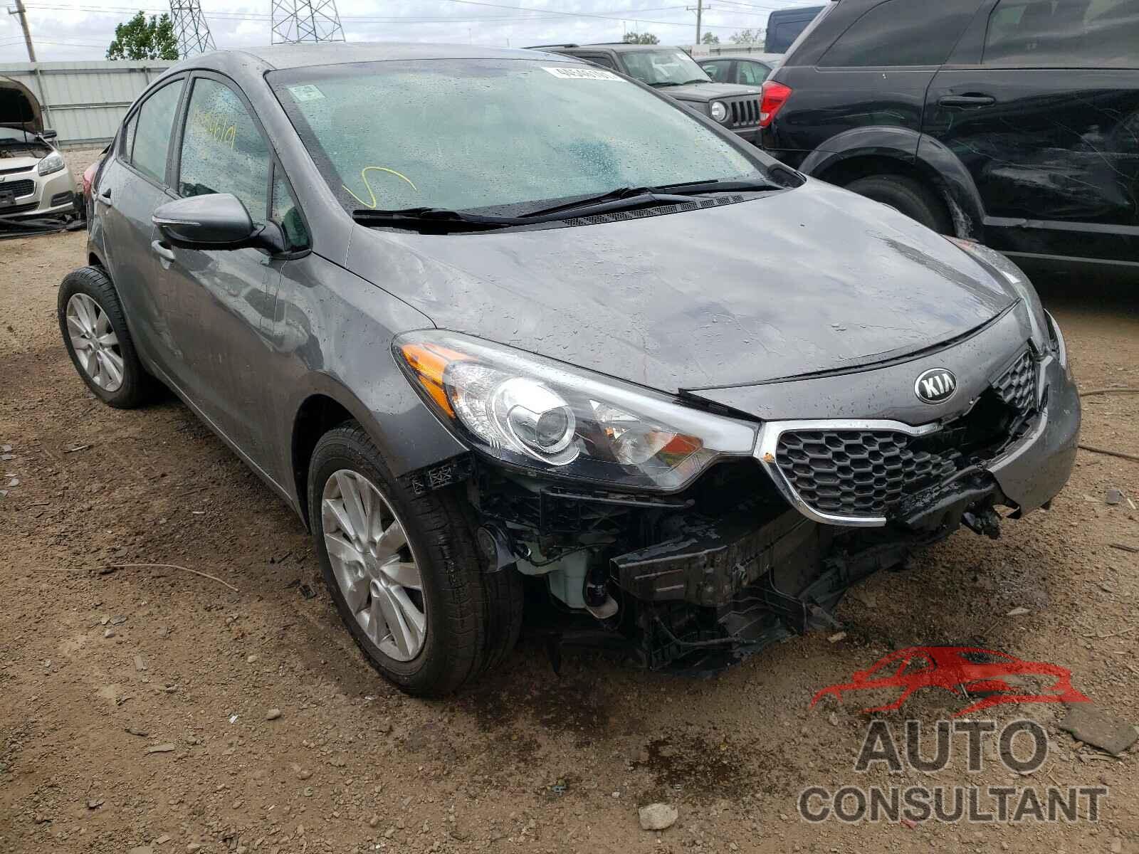 KIA FORTE 2016 - KNAFX4A61G5502512