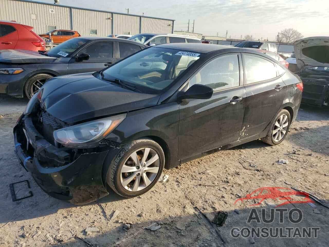 HYUNDAI ACCENT 2013 - KMHCU4AE4DU574923