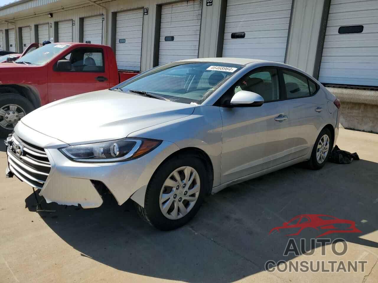 HYUNDAI ELANTRA 2017 - KMHD74LF5HU094333