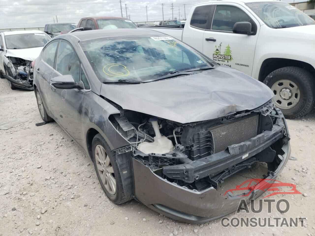 KIA FORTE 2016 - KNAFX4A67G5446446