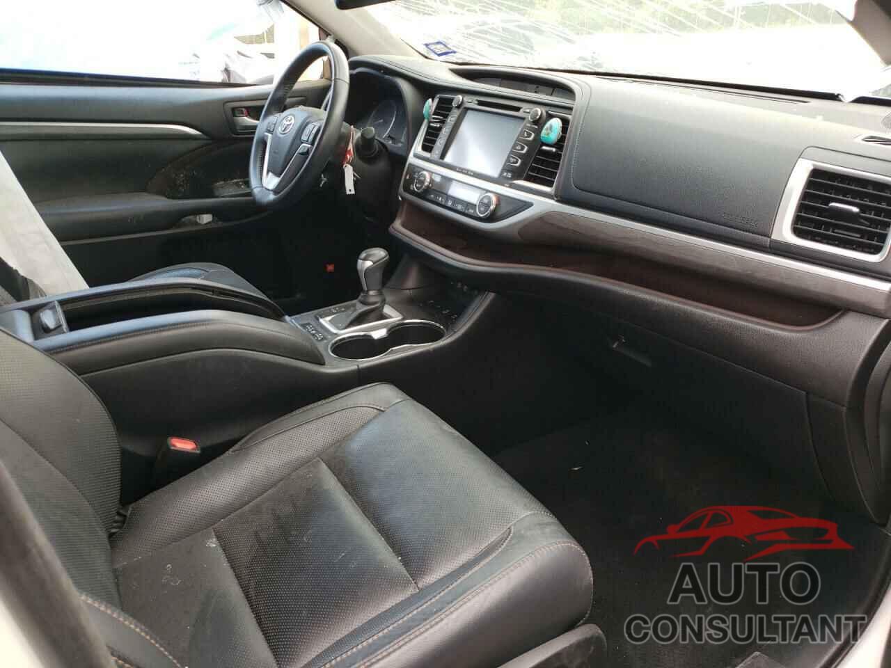 TOYOTA HIGHLANDER 2017 - 5TDDZRFH7HS377099
