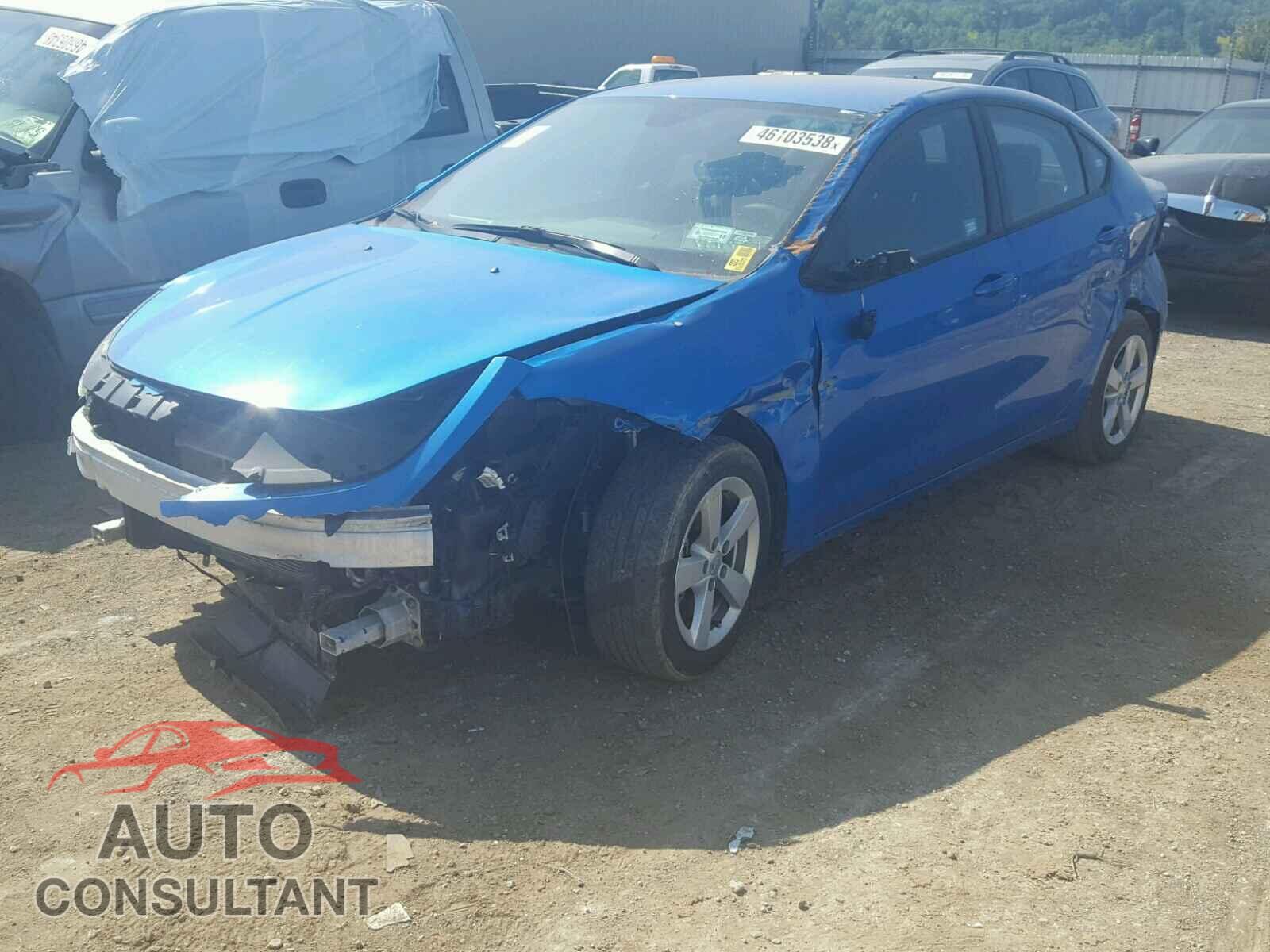 DODGE DART 2016 - 1C3CDFBB2GD755581