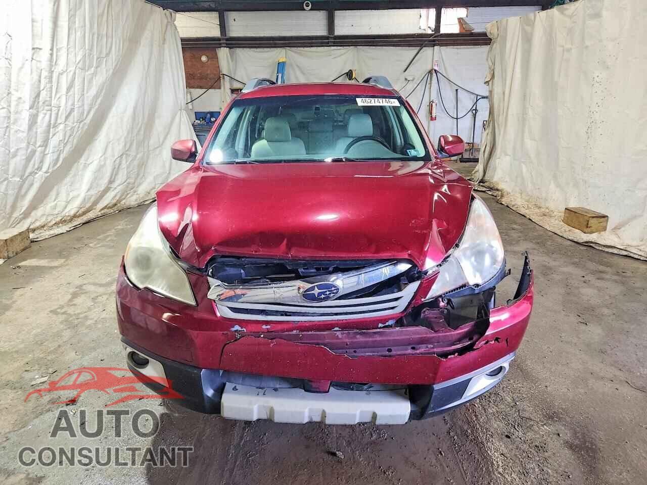 SUBARU OUTBACK 2011 - 4S4BRBCC5B3338281