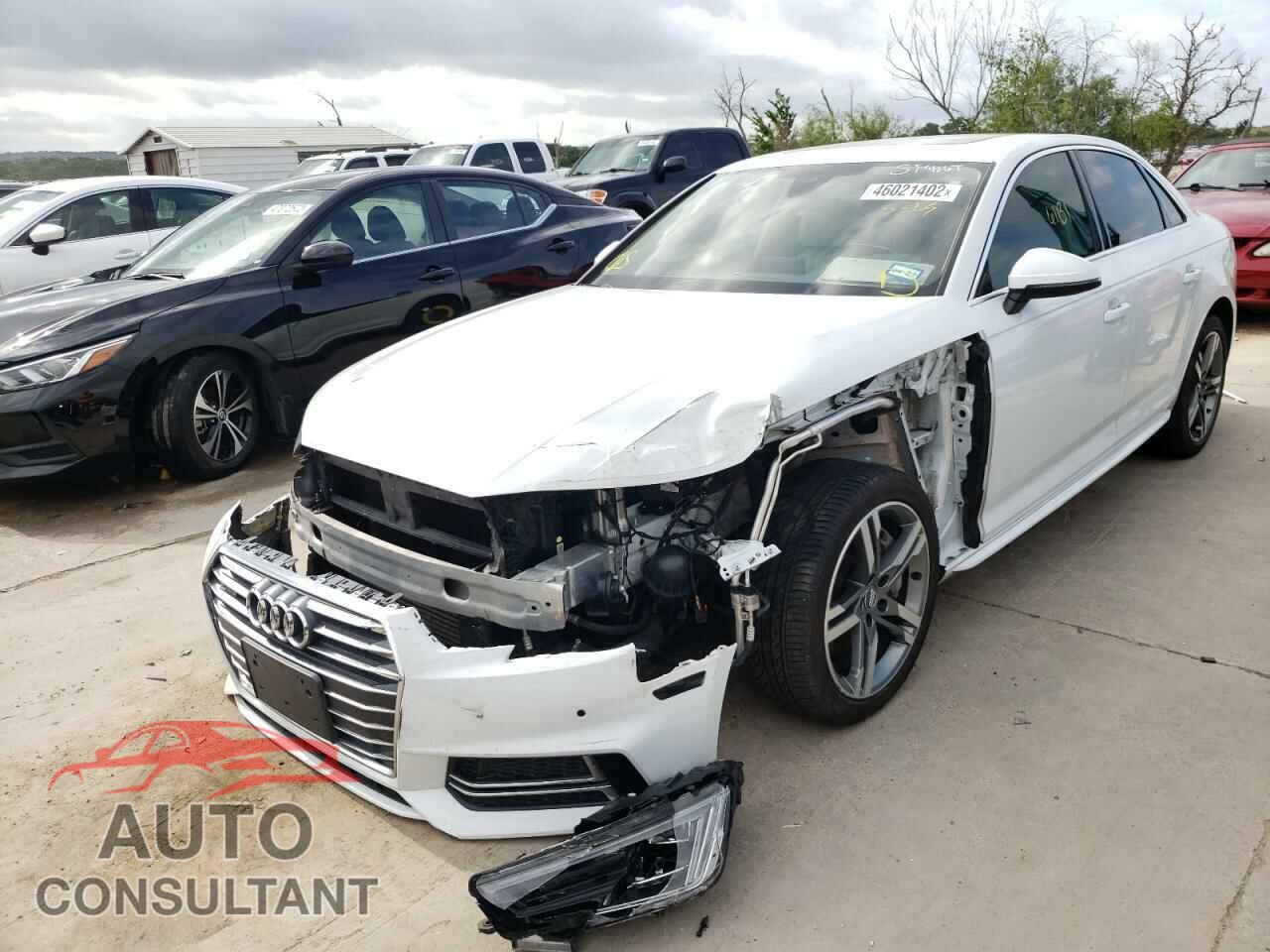 AUDI A4 2017 - WAUENAF48HN035078