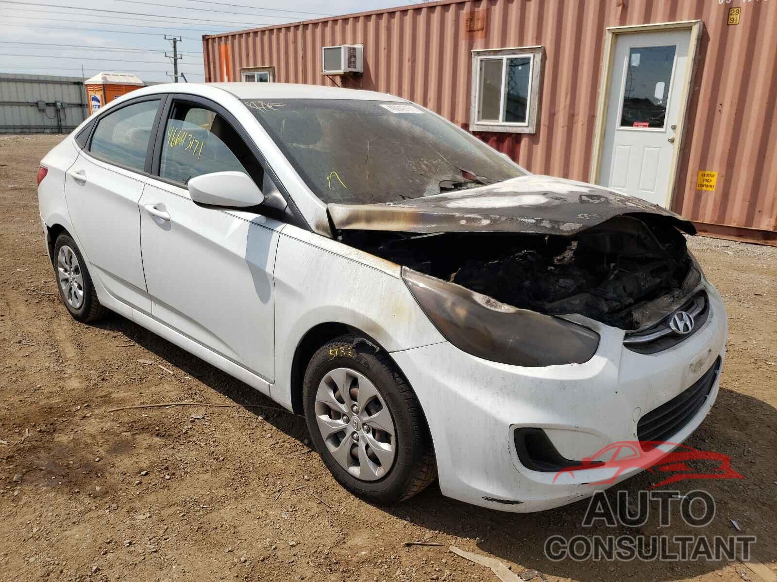 HYUNDAI ACCENT 2017 - KMHCT4AE9HU361989