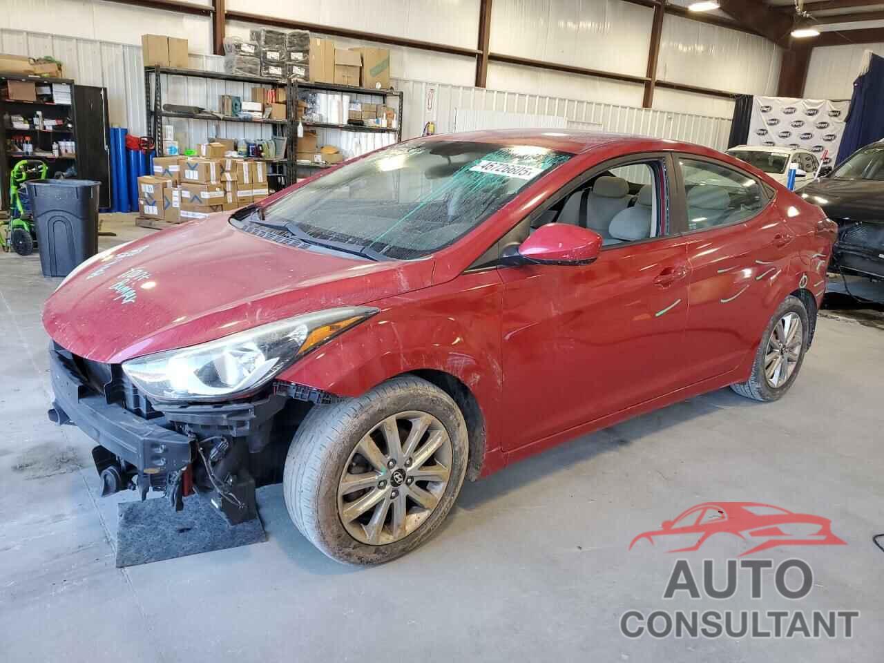 HYUNDAI ELANTRA 2016 - KMHDH4AE7GU491550