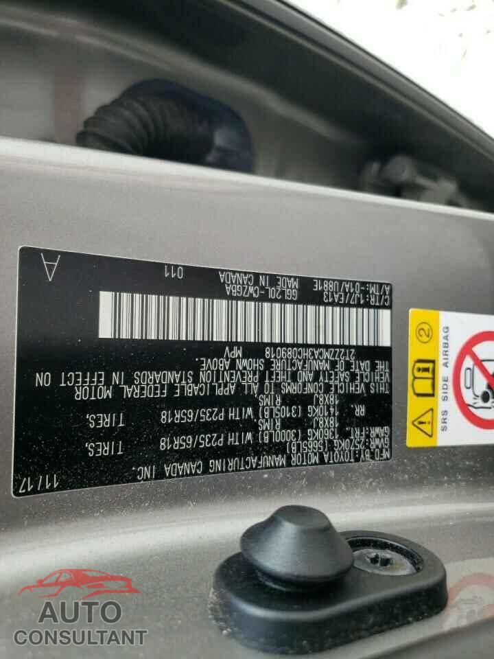 LEXUS RX350 2017 - 2T2ZZMCA3HC089018
