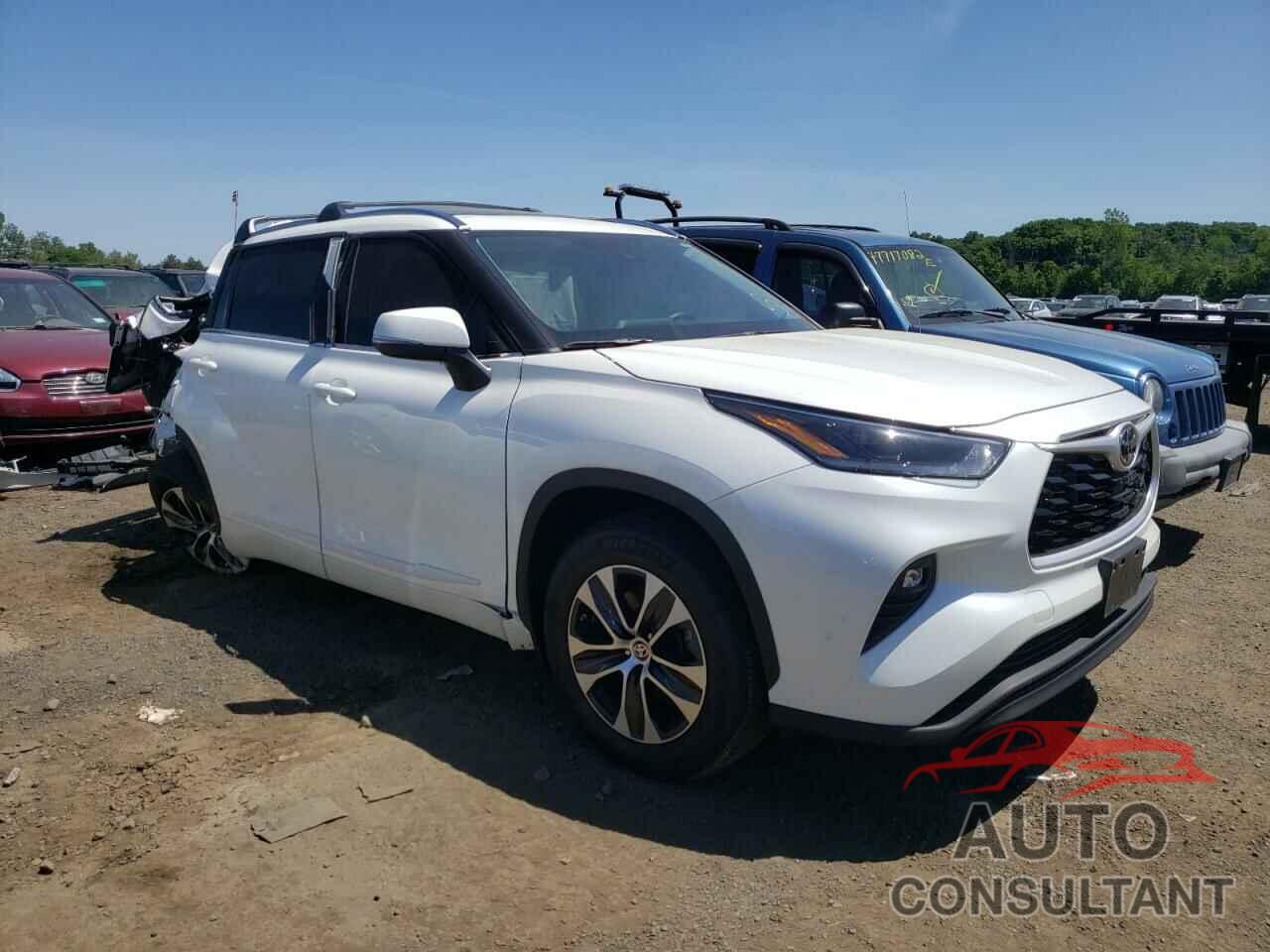 TOYOTA HIGHLANDER 2021 - 5TDGZRBH4MS126151