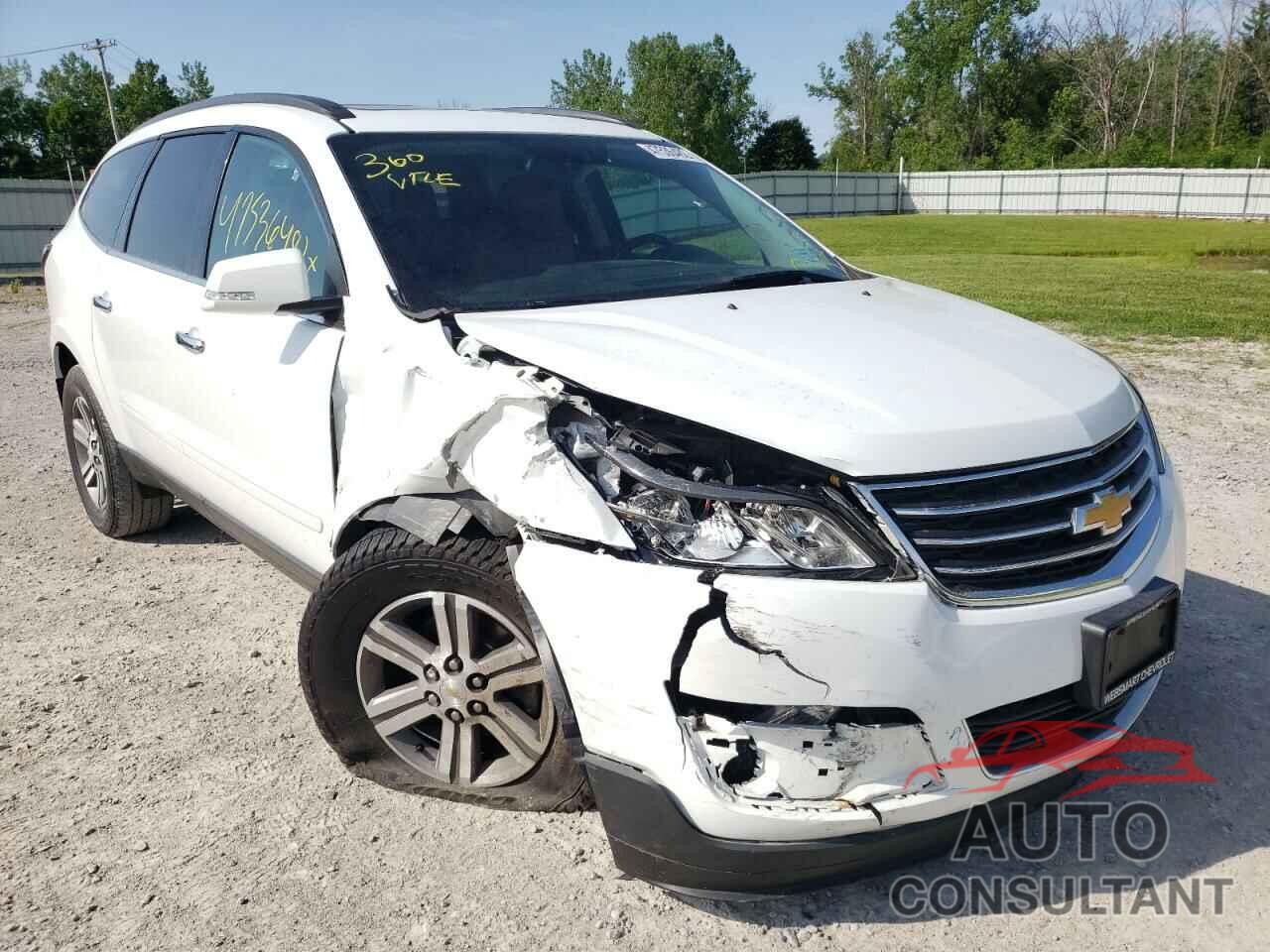 CHEVROLET TRAVERSE 2016 - 1GNKRHKD8GJ100050