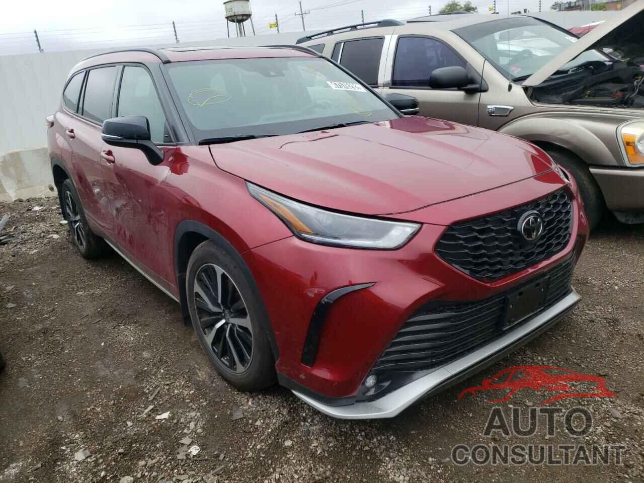 TOYOTA HIGHLANDER 2021 - 5TDJZRBH8MS147171