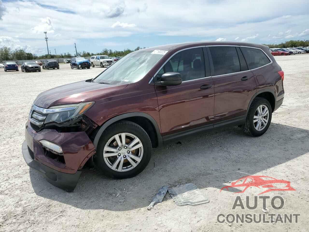 HONDA PILOT 2017 - 5FNYF5H15HB023573