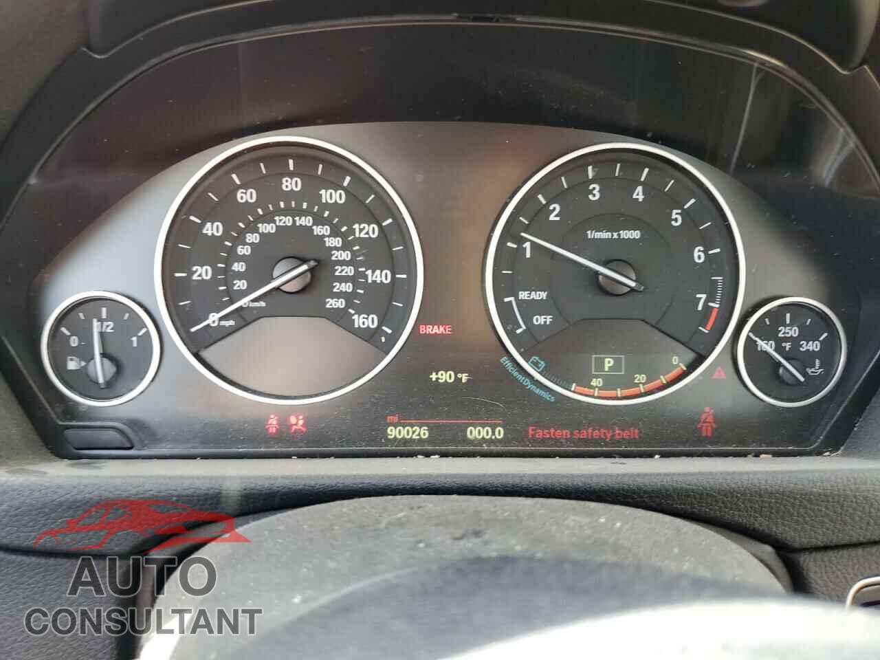BMW 3 SERIES 2015 - WBA3B5C53FF961237