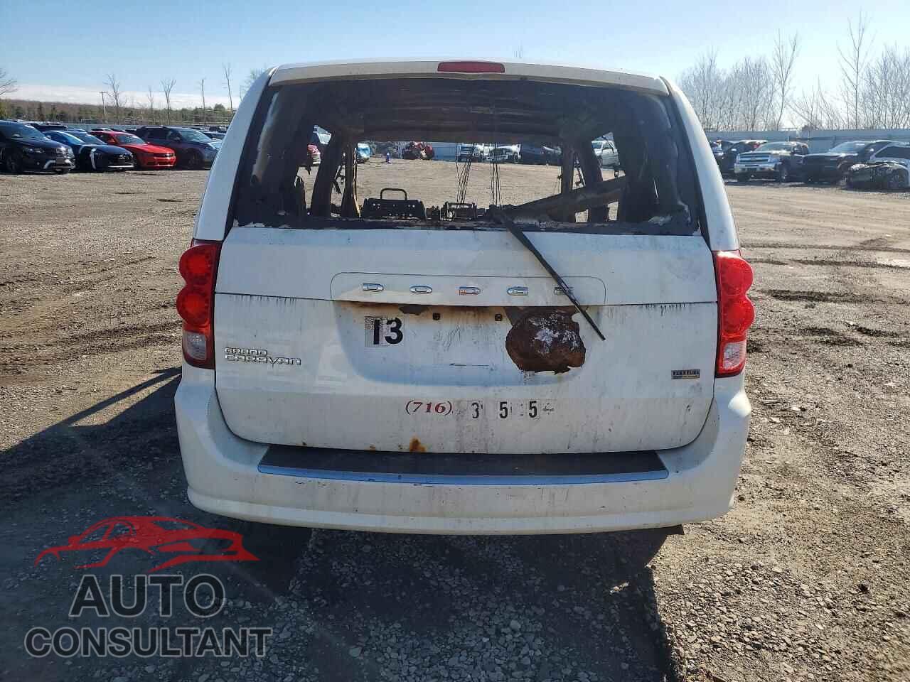 DODGE CARAVAN 2012 - 2C4RDGBGXCR346887