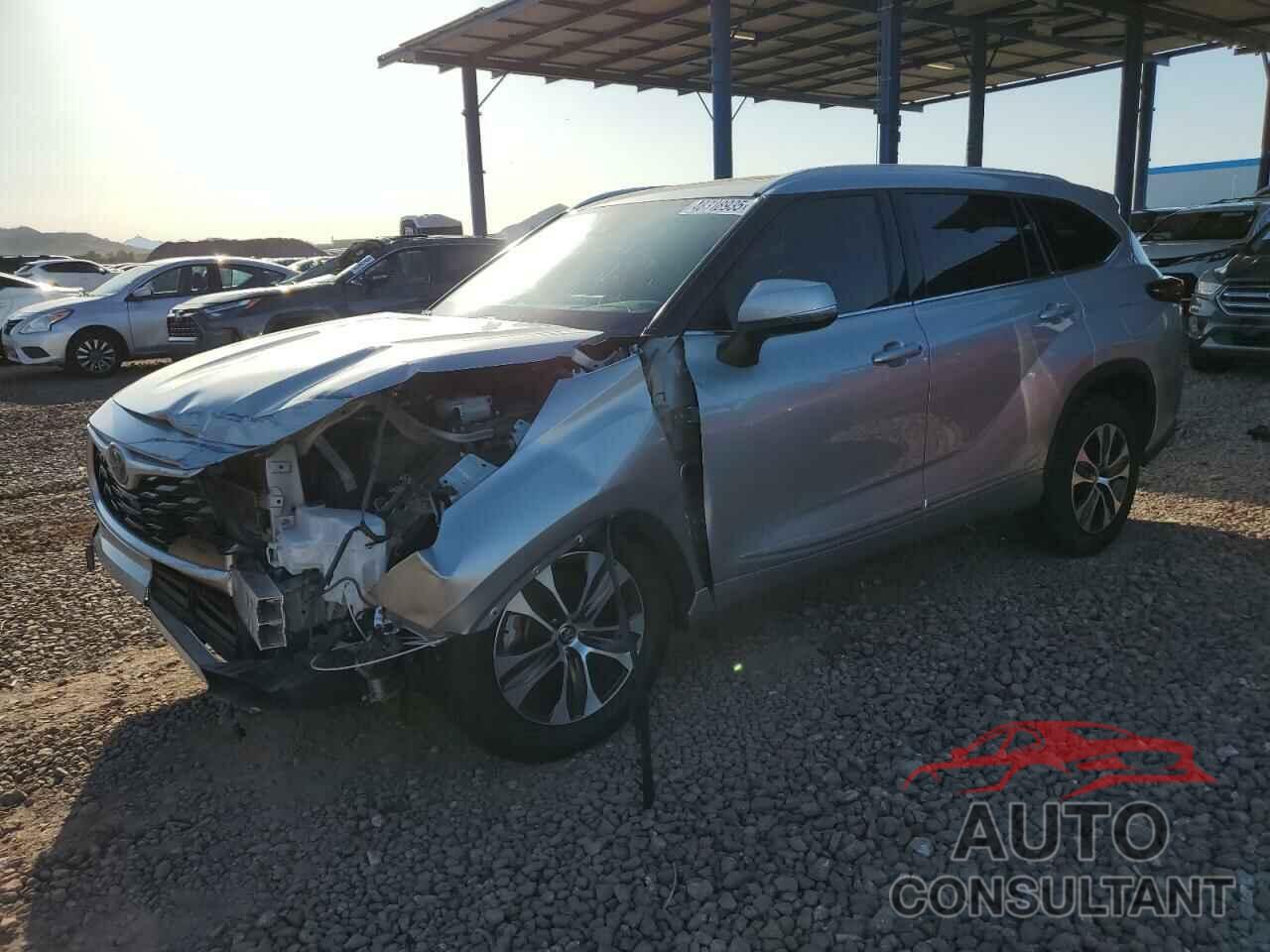 TOYOTA HIGHLANDER 2022 - 5TDGARAH5NS516055