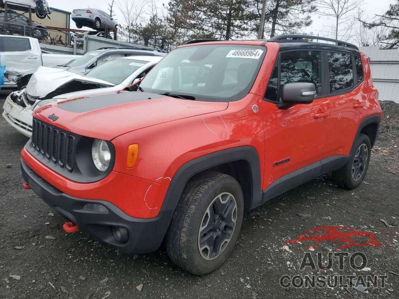 JEEP RENEGADE 2016 - ZACCJBCT3GPE06211