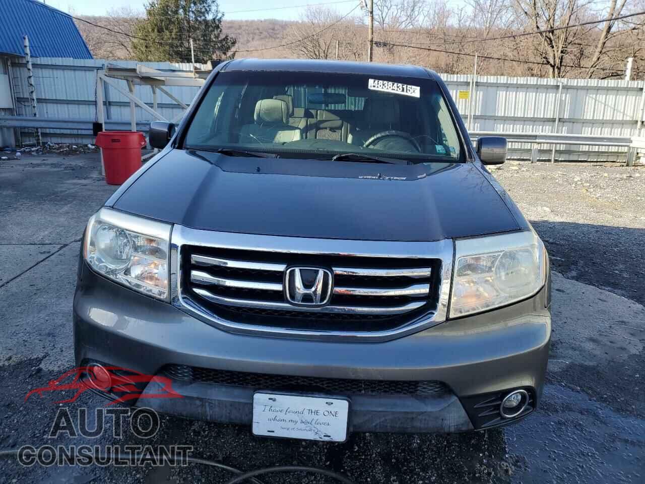 HONDA PILOT 2012 - 5FNYF4H41CB009103