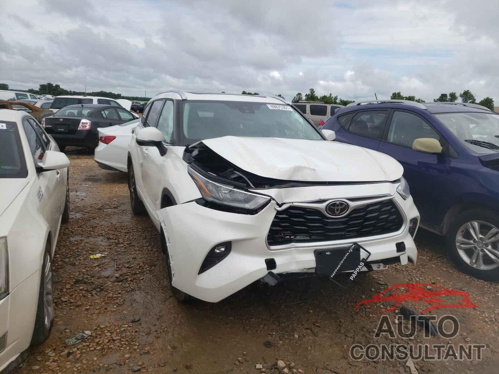 TOYOTA HIGHLANDER 2020 - 5TDGZRBHXLS004229