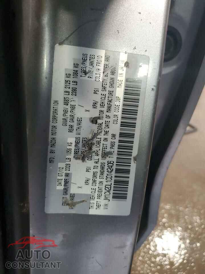 MAZDA 5 2012 - JM1CW2DL1C0142406