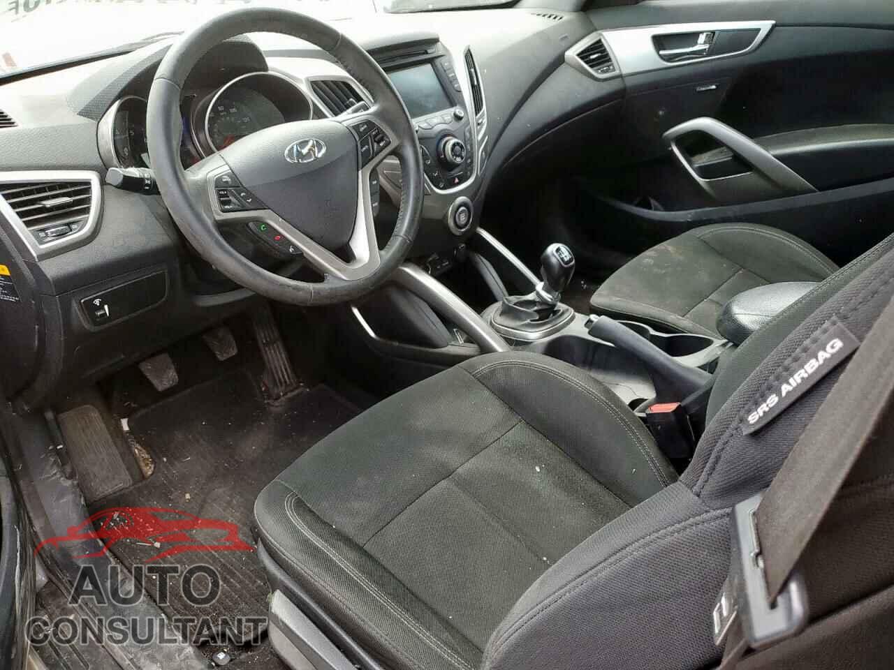 HYUNDAI VELOSTER 2013 - KMHTC6AD7DU131655