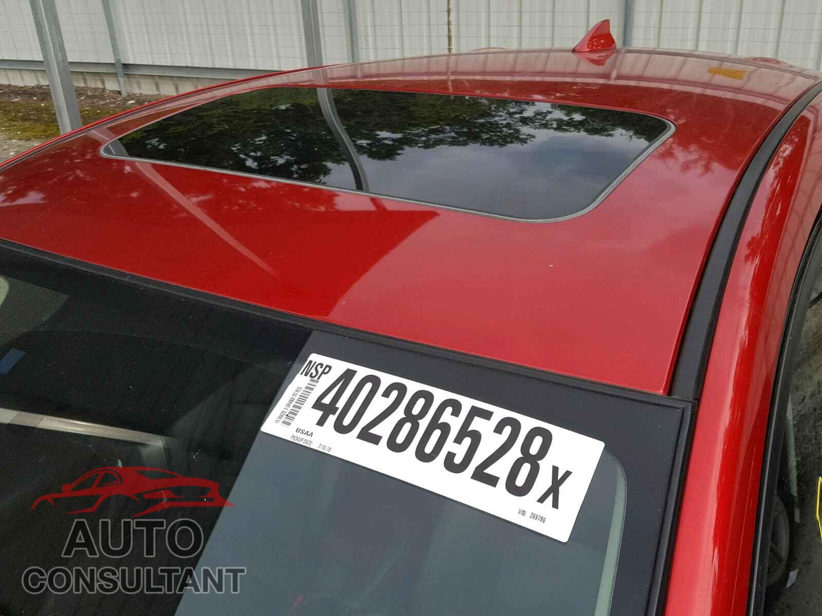 MAZDA 3 2015 - JM1BM1M30F1269786