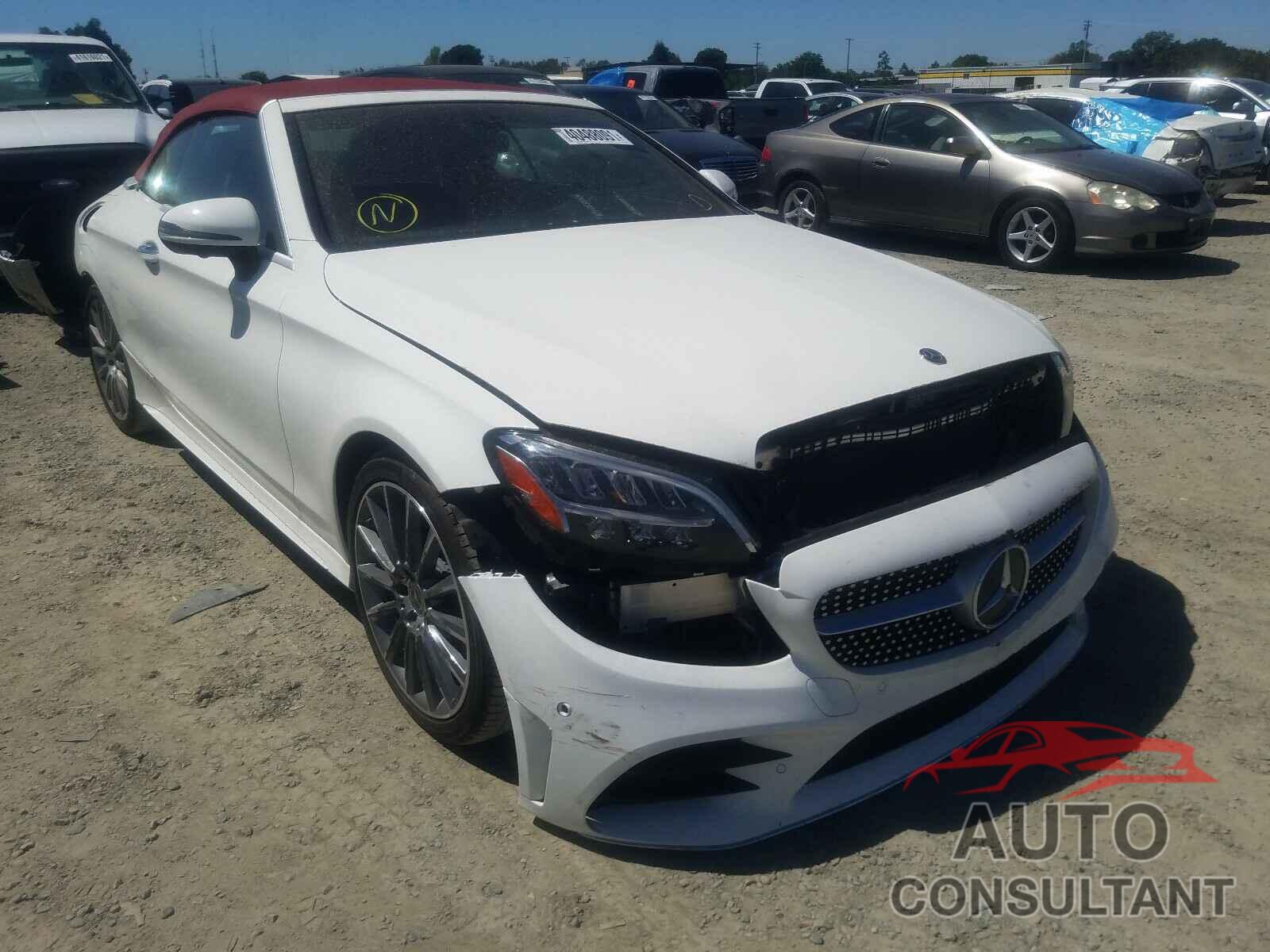 MERCEDES-BENZ C CLASS 2019 - WDDWK8DB6KF887141