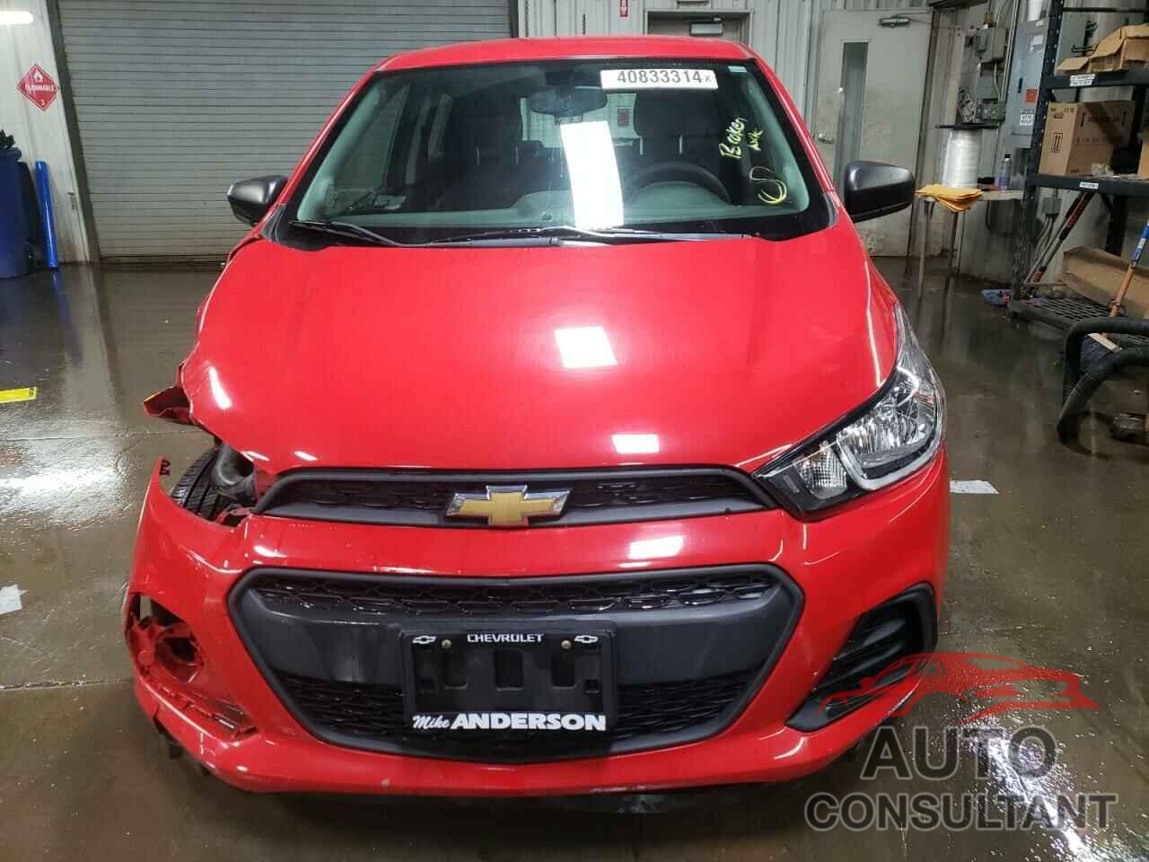 CHEVROLET SPARK 2017 - KL8CB6SA0HC838998