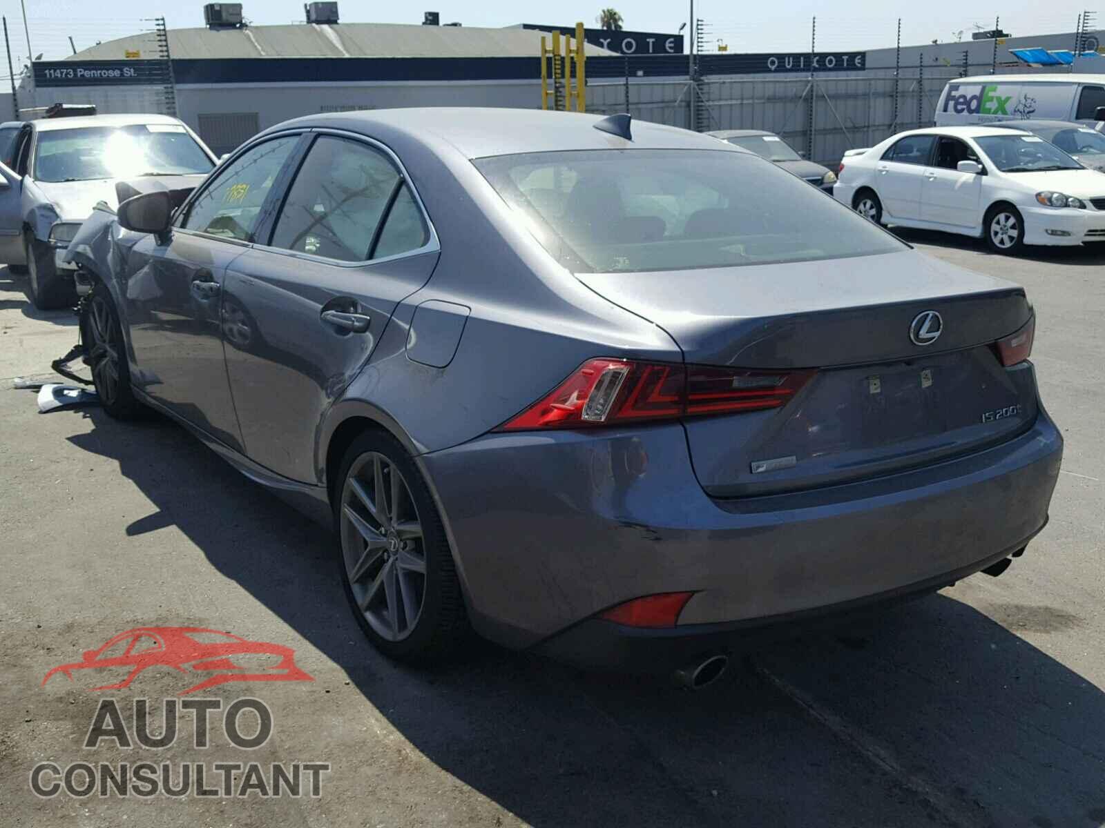 LEXUS IS 2016 - JTHBA1D21G5004772