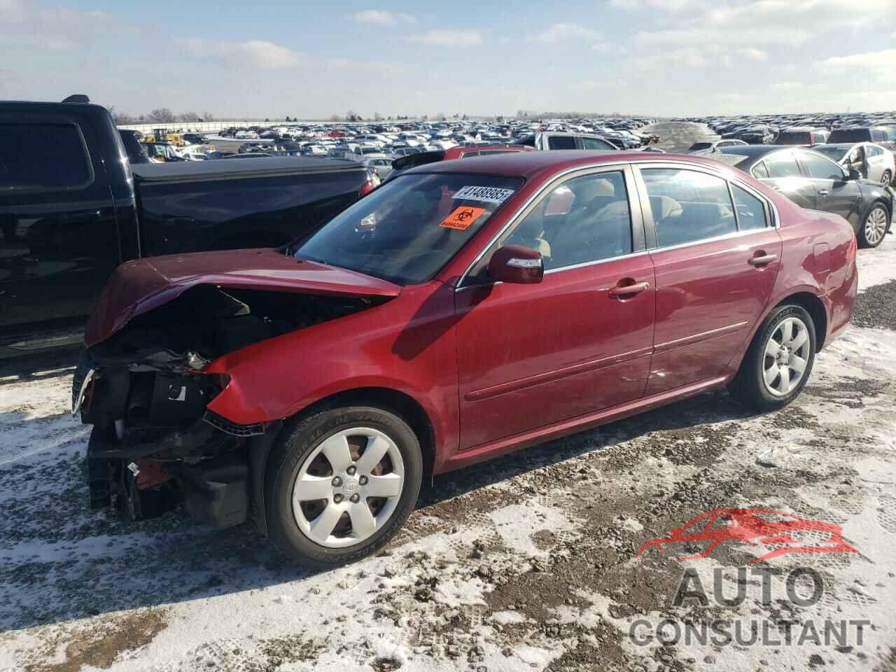 KIA OPTIMA 2009 - KNAGE228295322750