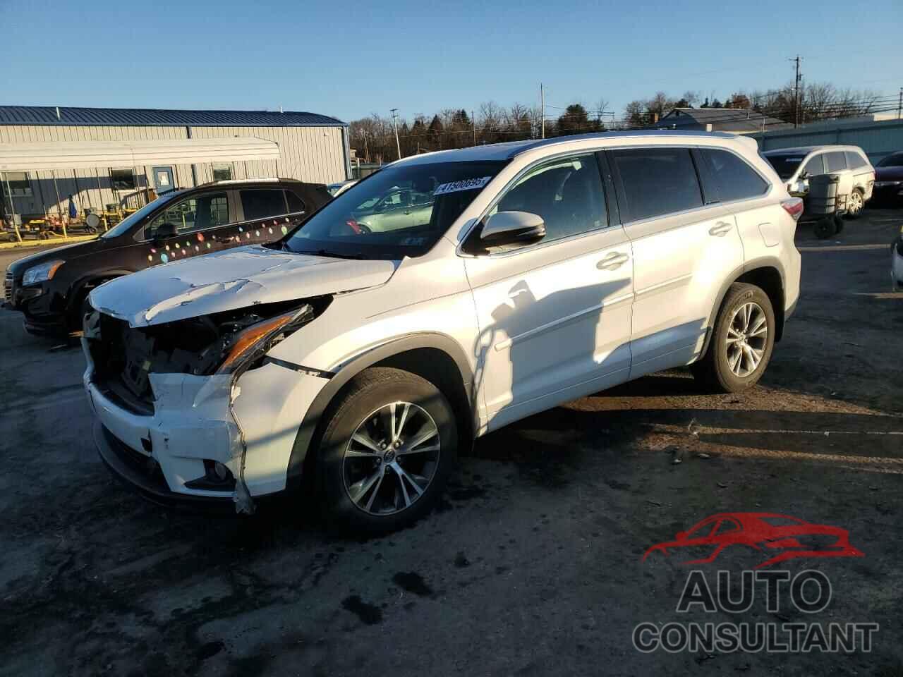 TOYOTA HIGHLANDER 2016 - 5TDJKRFH6GS255324