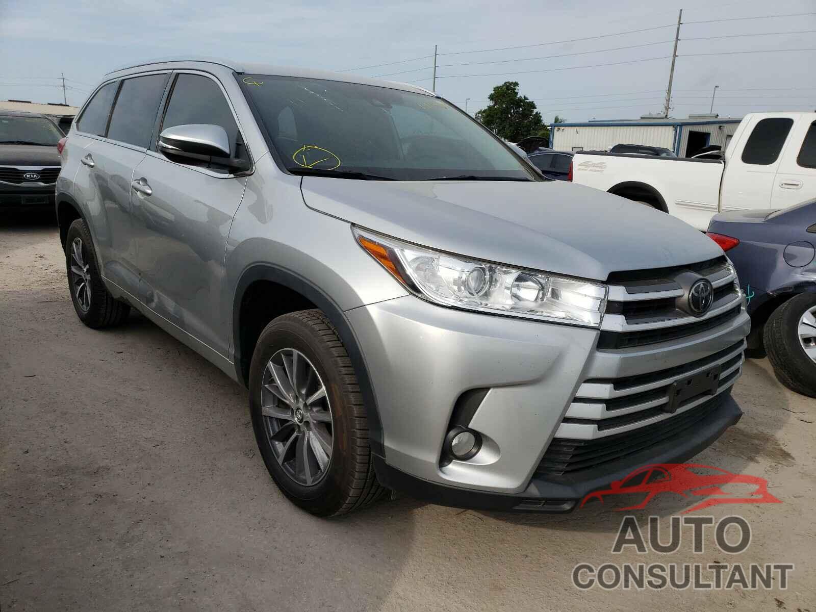 TOYOTA HIGHLANDER 2018 - 5TDKZRFH9JS534595