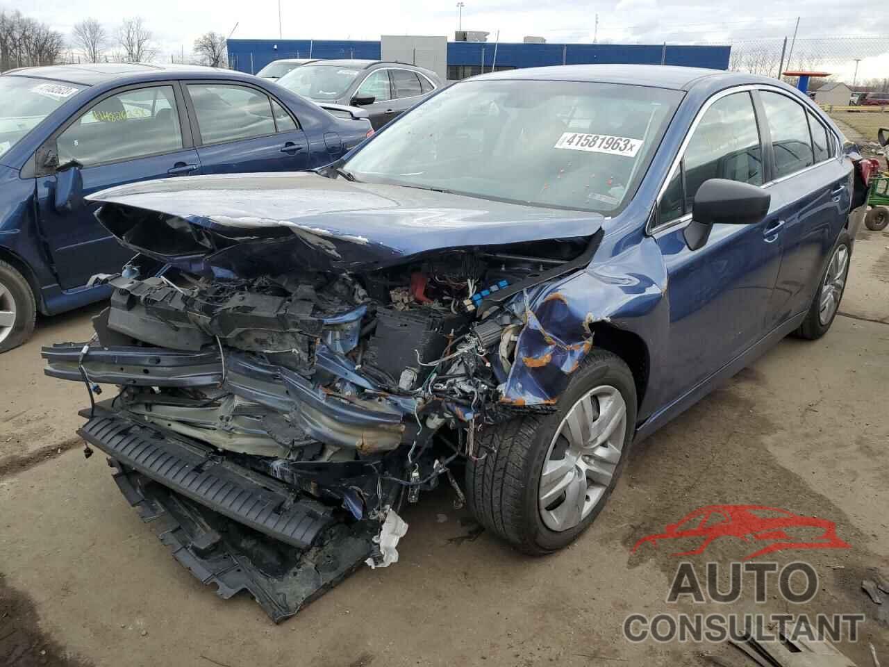 SUBARU LEGACY 2019 - 4S3BNAB62K3027316