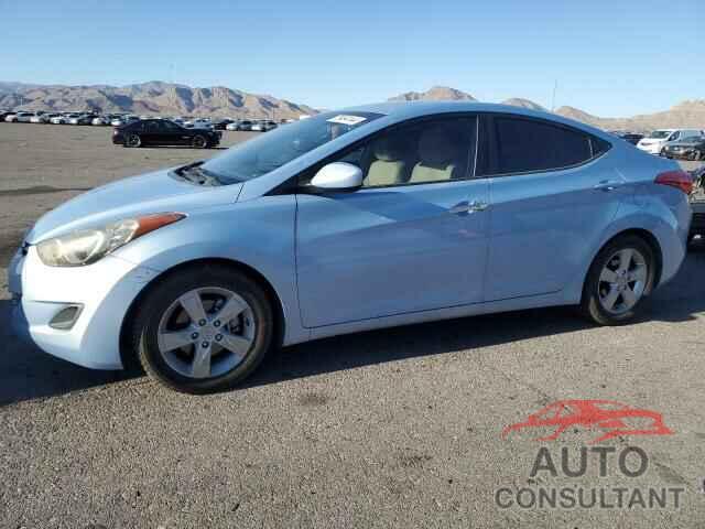 HYUNDAI ELANTRA 2011 - KMHDH4AE9BU116509