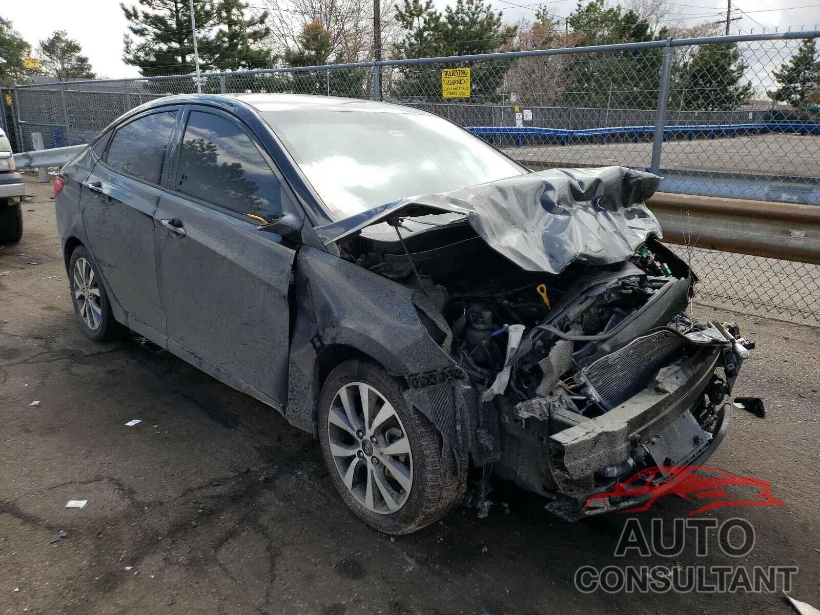 HYUNDAI ACCENT 2017 - KMHCT4AEXHU348054