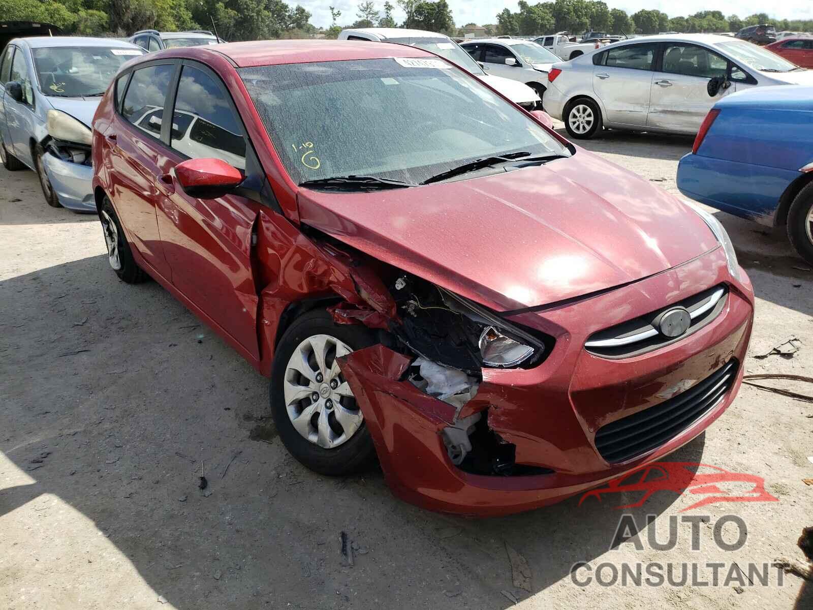 HYUNDAI ACCENT 2017 - KMHCT5AE8HU319707