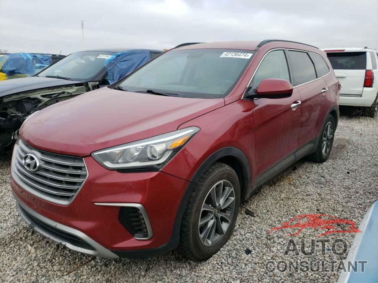 HYUNDAI SANTA FE 2017 - KM8SM4HF3HU176991