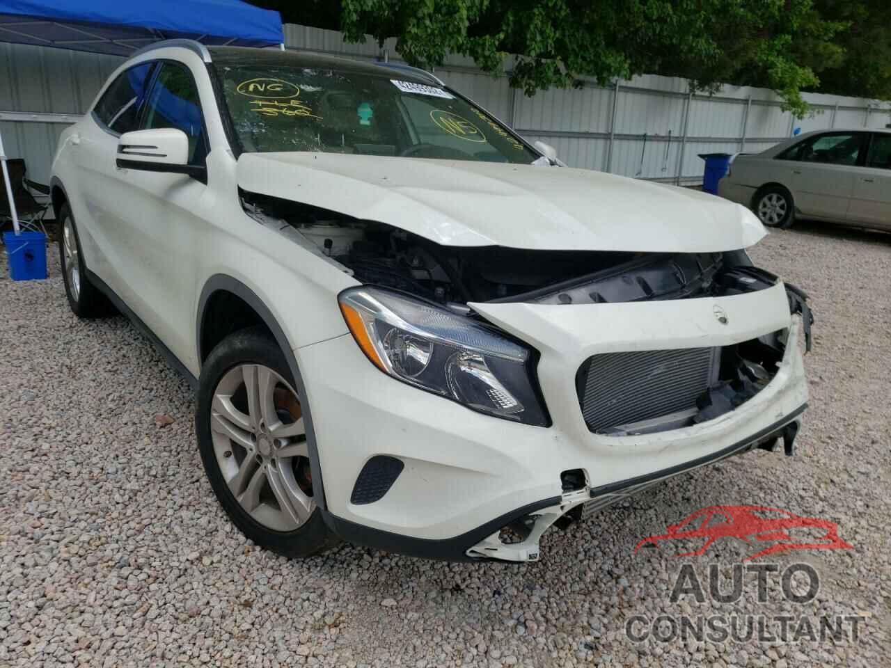 MERCEDES-BENZ GLA-CLASS 2017 - WDCTG4EB1HJ324701