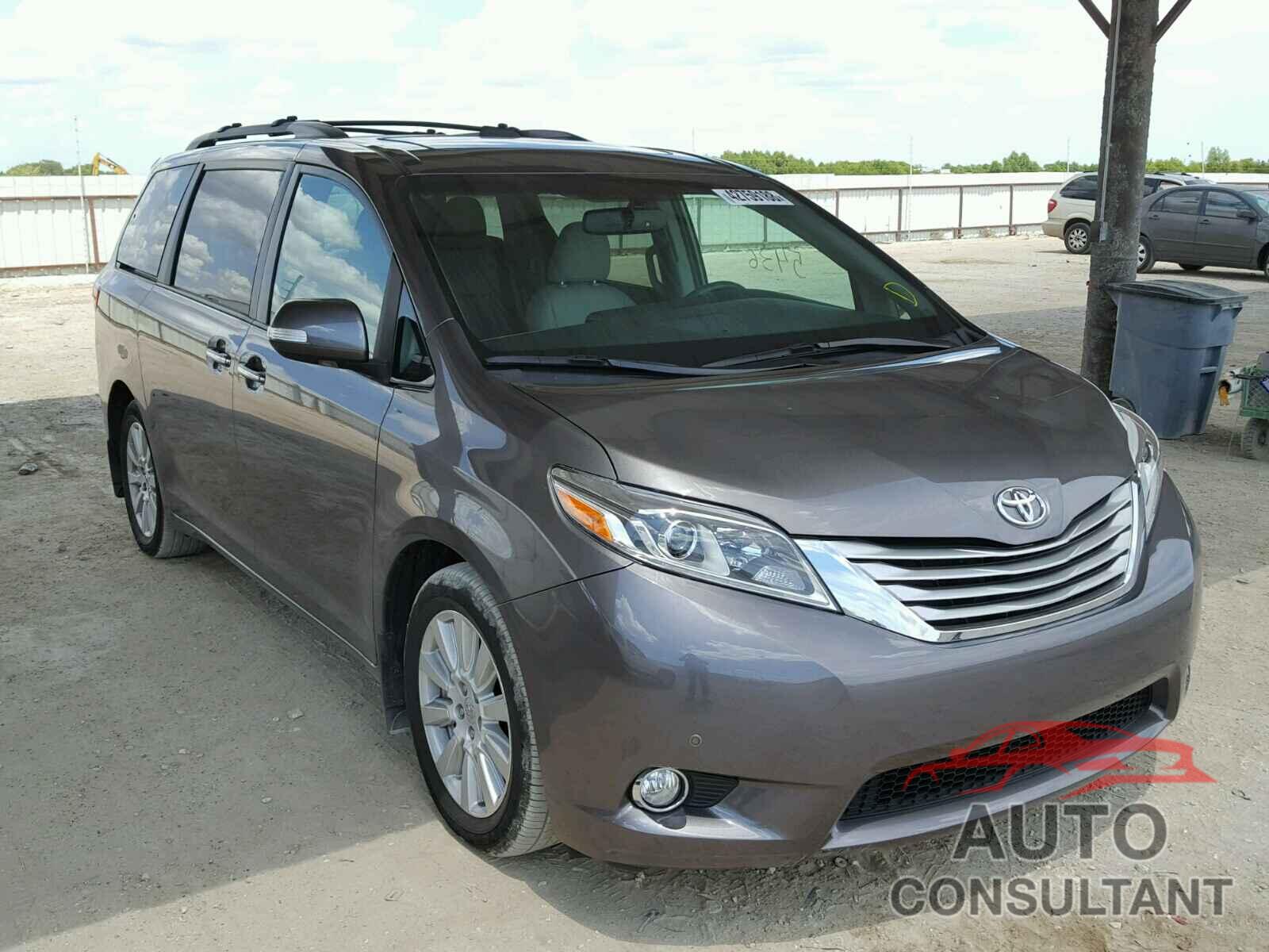 TOYOTA SIENNA 2017 - 5TDYZ3DC6HS851307