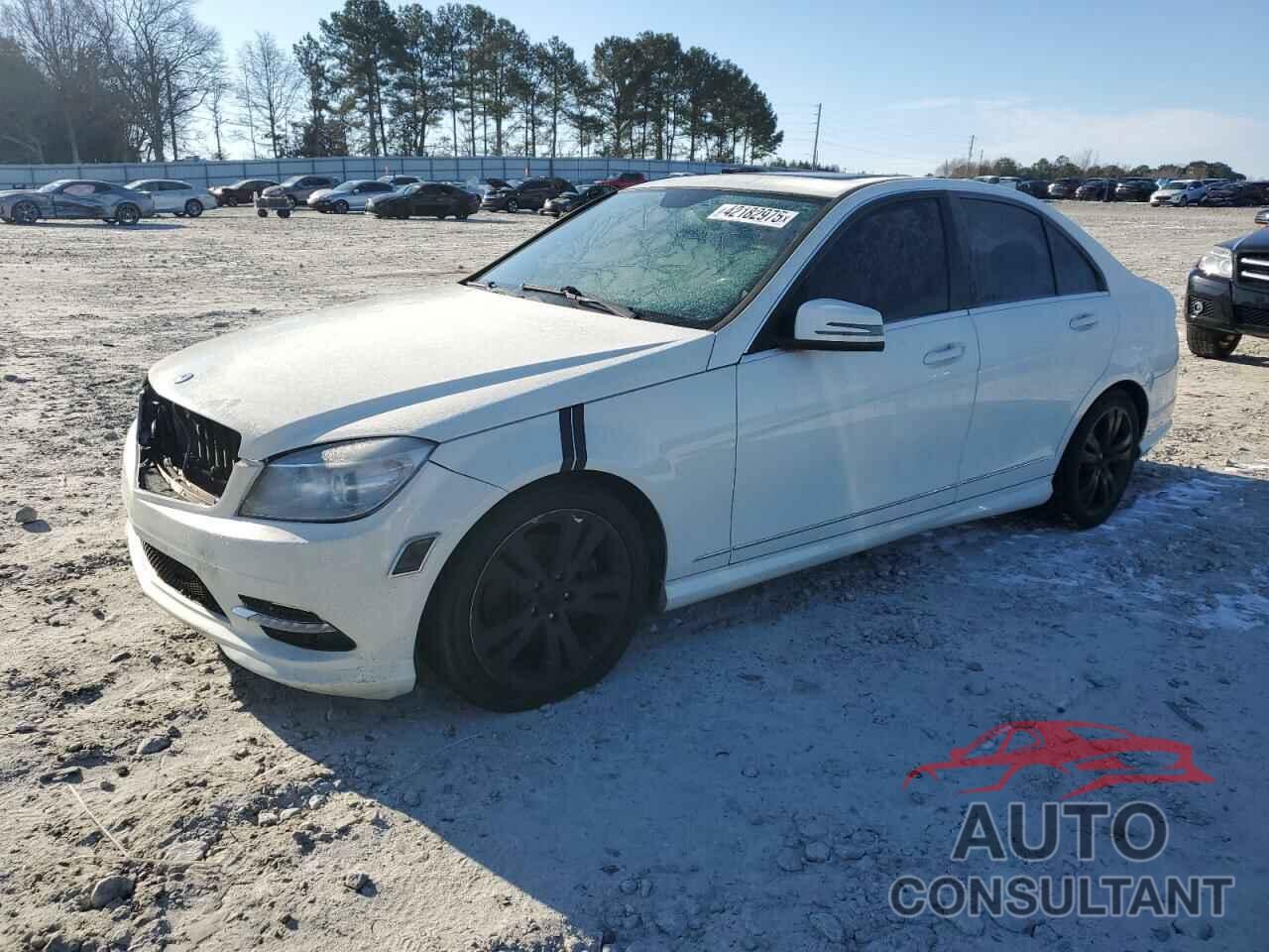 MERCEDES-BENZ C-CLASS 2011 - WDDGF8BB9BR157329
